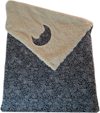 Z Tiny Blanket - Family Souvenir - Mini couverture plaid - Modèle PLAIN 1 à 3 appliqués - Taille L [ZTBL-MP123A]