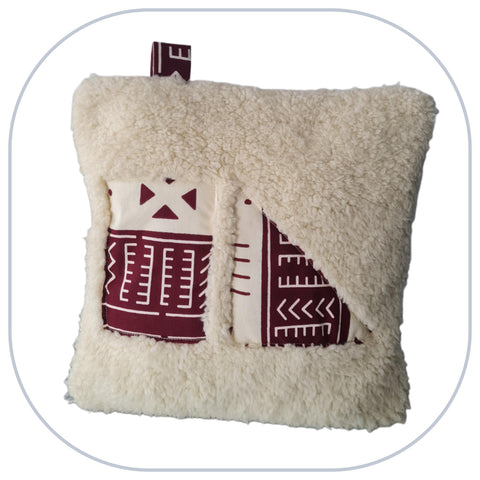 Z Pillow - Coussin home déco - Modèle PLAIN 1 à 2 appliqués - Taille L [ZTBL-MP12A]