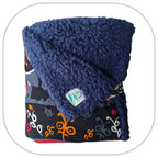 [B2C] – Mini-Wohndecke – Uni-Modell mit 1 bis 3 Applikationen – Größe L [ZTBL-MP1D]