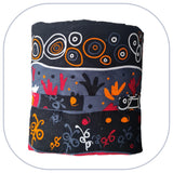 Z Plaid - Mini plaid home déco - Modèle PLAIN 1 à 3 appliqués - Taille L [ZTBL-MP1D]