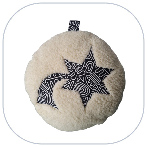 Z Pillow - Coussin home déco - Modèle PLAIN 1 à 2 appliqués - Taille L [ZTBL-MP12A] (Copie)