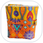 [B2C] - Mini throw blankets for home decor - PLAIN model with 1 to 3 appliqués - Size L [ZTBL-MP1F]