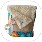 Z Tiny Blanket sherpa Couverture "EVEIL bébé - Ocean Green" [ZB-ZTBSR13-FREU B2C]