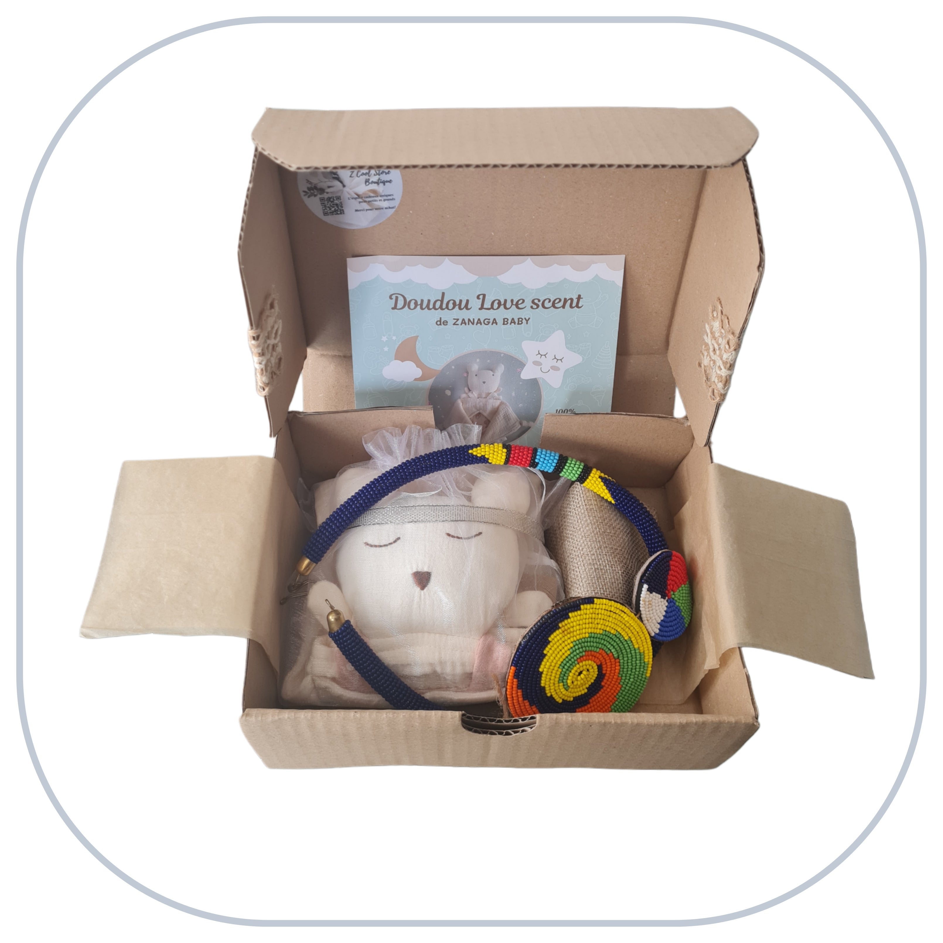 [B2C] - Mother-Baby Jewelry Box - "ROUND" model [BT2-FREU B2B Box]