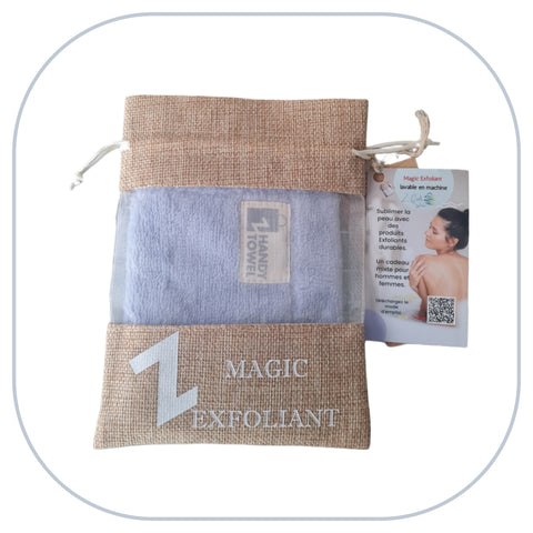 Mini carré Magic Exfoliant visage & Barbe [ZFS ZHT B2E]