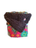 Z Tiny Blanket sherpa blanket "Baby Awakening - Fuchsia"