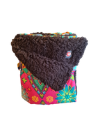 Z Tiny Blanket Sherpa Throw Blanket per neonati/bambini/adulti "Fuchsia" [ZB-ZTBSR11-FREU B2C]